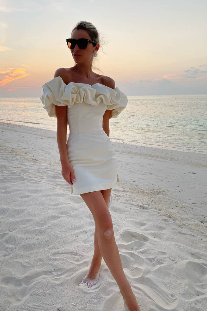 "Meringue" Mini Dress - POST MERIDIEM