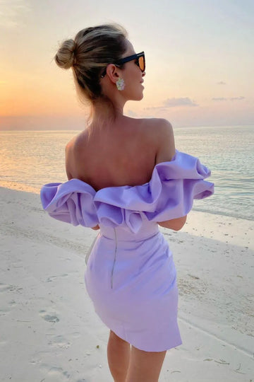 "Meringue" Mini Dress - POST MERIDIEM