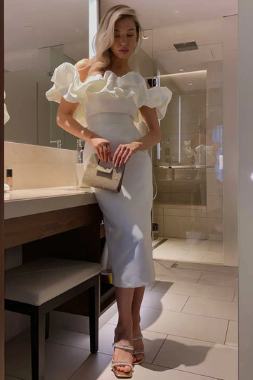 "Meringue" Midi Dress - POST MERIDIEM