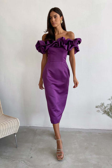 "Meringue" Midi Dress - POST MERIDIEM