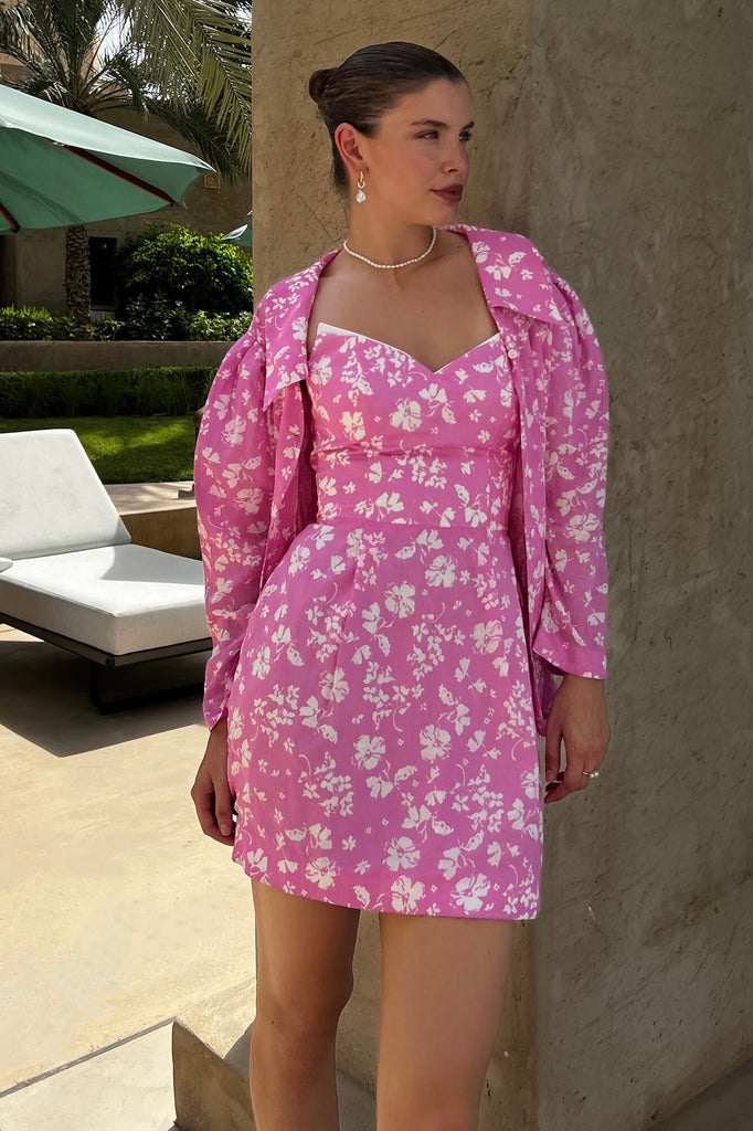 Puff Sleeve Cotton Shirt - POST MERIDIEM