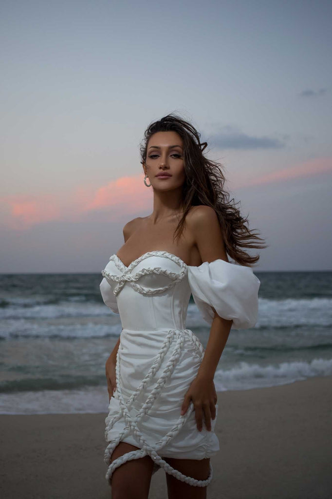 Braid Corset Dress - POST MERIDIEM