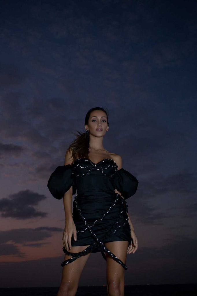 Braid Corset Dress - POST MERIDIEM